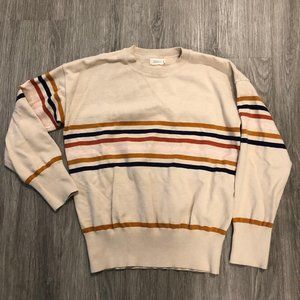 Roolee striped sweater, soft viscose